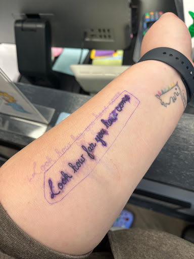 Find surrealism tattoo ideas for your next unique tattoo in Chicopee at Horseshoes and Hand Grenades Tattoo