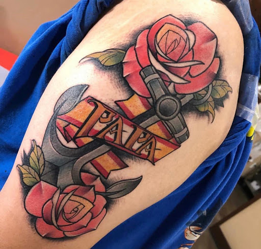 Explore tattoo ideas for black men, creative tattoo ideas in Fremont, available at Inkies Tattoo Studio