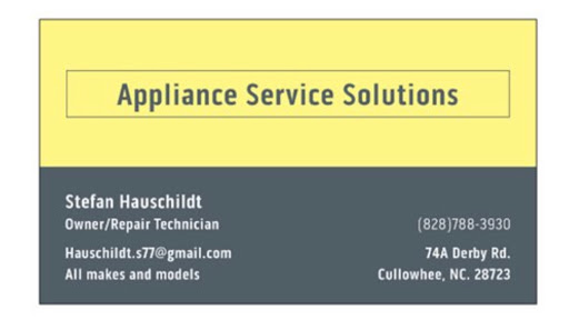 Appliance Service Solutions in Cullowhee, North Carolina