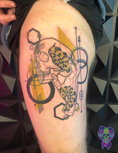 Explore vw tattoo ideas, creative tattoo ideas in Bethlehem, available at Soul Glow Electric Ink