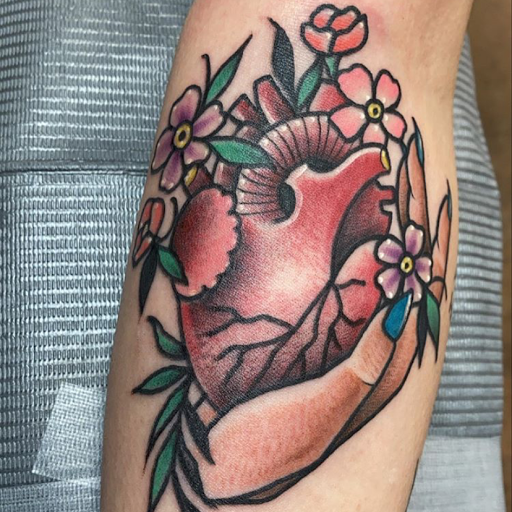 Explore interstellar tattoo ideas, creative tattoo ideas in Oklahoma City, available at Oklahoma Tattoo Collective