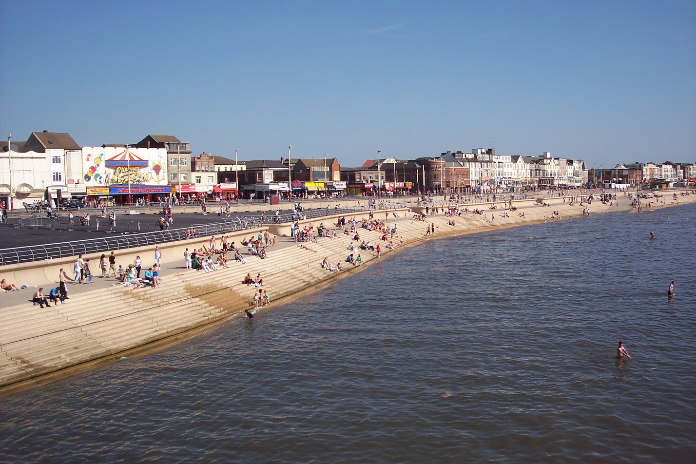 Fotografija Plaža Blackpool udobje območja