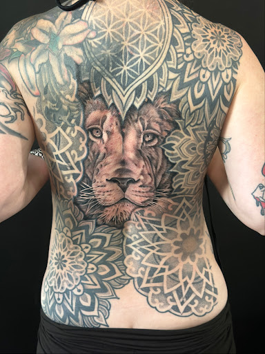 Explore warrior tattoo ideas for guys, creative tattoo ideas in Oakland, available at Good Tattoo