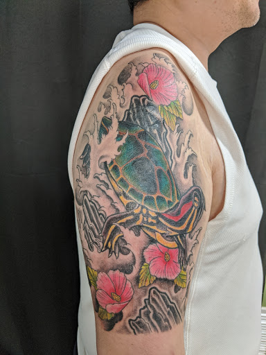 Explore banger tattoo ideas, creative tattoo ideas in Bethesda, available at Bethesda Tattoo