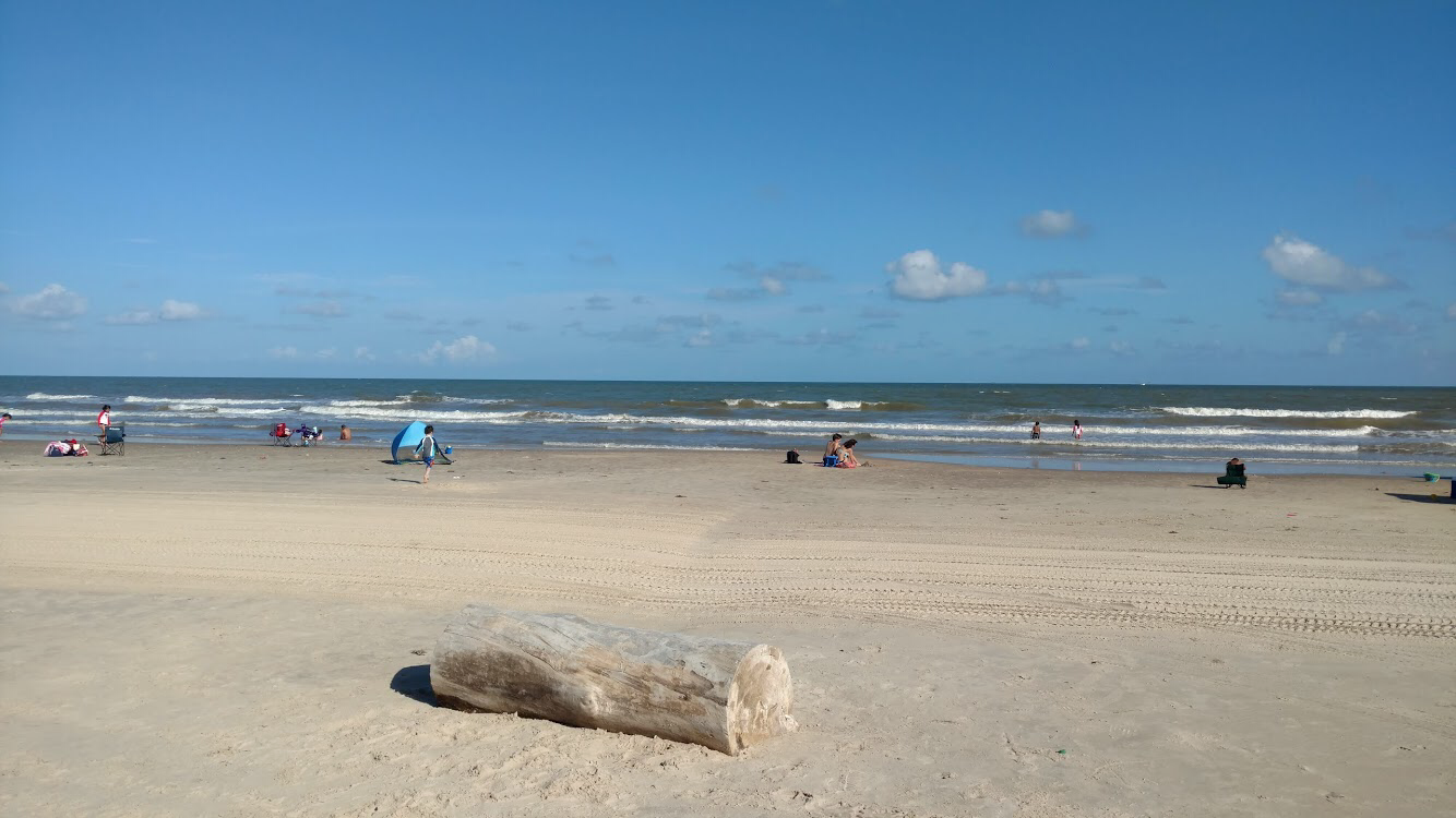 Photo of Matagorda beach with turquoise pure water surface