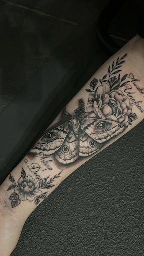 Explore forearm male tattoo ideas, creative tattoo ideas in Hesperia, available at Inceptive Art Studio