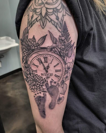 Explore tattoo cover up ideas for upper back, creative tattoo ideas in Lewisburg, available at Rose and Dagger Tattoo