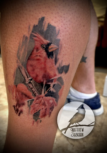 Explore camera tattoo ideas, creative tattoo ideas in Nashville, available at RedBird Tattoo