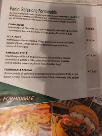 Formidable à Aversa menu
