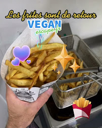 Frite du Restaurant de hamburgers Vegan escape - Restaurant - Fast-food à Bois-d'Arcy - n°19