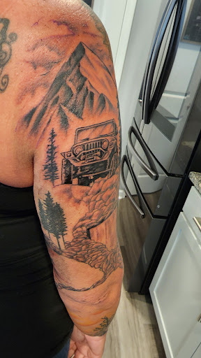 Explore infinity tattoo cover up ideas, creative tattoo ideas in Hampstead, available at Lost Soul Collective