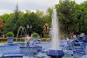 Blue fountain image
