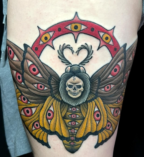 Explore spongebob tattoo ideas, creative tattoo ideas in Saint Paul, available at Black Coffin Tattoo