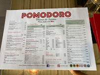 Menu / carte de Pomodoro à Saint-Avold
