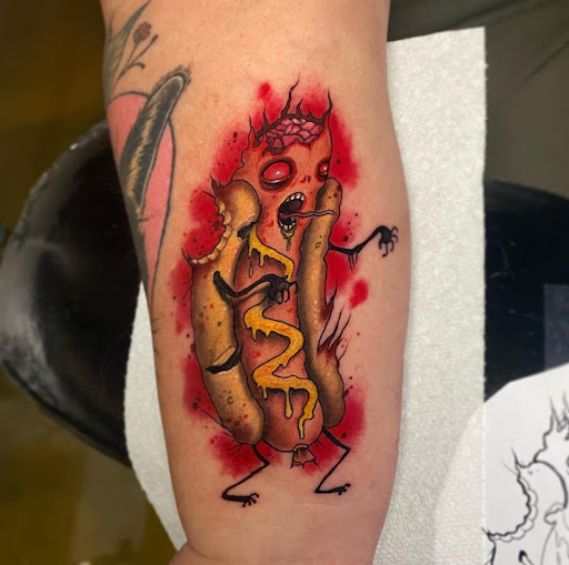 Explore cherub tattoo ideas, creative tattoo ideas in Bethlehem, available at Electric Cheetah Tattoos And Permanent Cosmetics, llc.