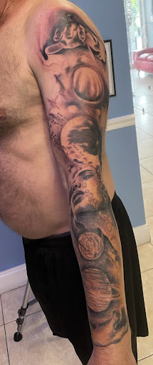 Explore logger tattoo ideas, creative tattoo ideas in Hollywood, available at Rock Hard Tattoo