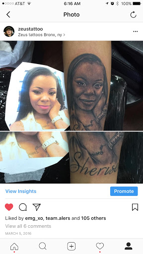 Explore thug tattoo ideas, creative tattoo ideas in Bronx, available at Zeus Tattoos