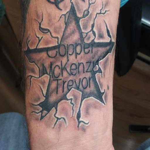 Explore crescent moon tattoo ideas, creative tattoo ideas in Columbus, available at Stingin Ink Tattoos