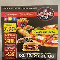 Pizzeria Andiamo Pizza à Le Mans - menu / carte