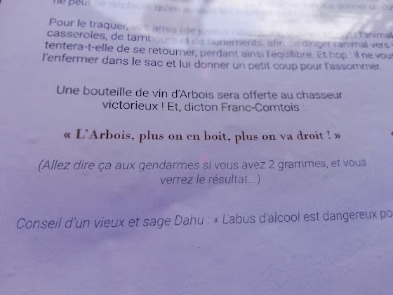 menu du restaurants La Demi Lune à Dole