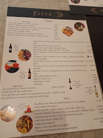 Restaurante Ferro à Aveiro menu