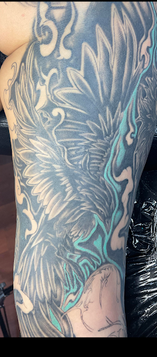 Explore small tattoo ideas for men's arms, creative tattoo ideas in Shippensburg, available at LAZY WIZARD TATTOOS