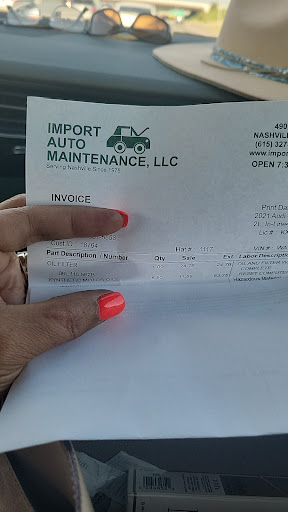 Auto Repair Shop «Import Auto Maintenance», reviews and photos, 1616 Broadway, Nashville, TN 37203, USA