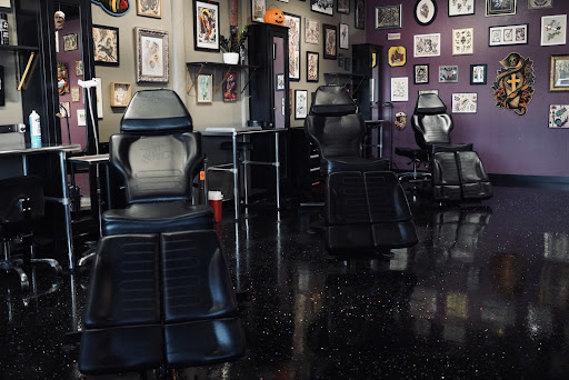 Explore black and white tattoo ideas for men, creative tattoo ideas in Austin, available at Little Pricks Tattoo