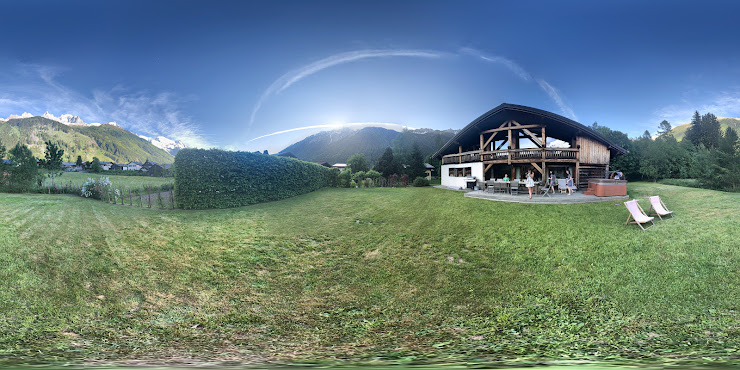 Street View et 360° Logement indépendant avec services Chalet Valhalla 74400 Chamonix-Mont-Blanc