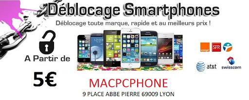 Macpcphone réparation et vente de téléphone, tablette, pc et console. Produits non reconditionné