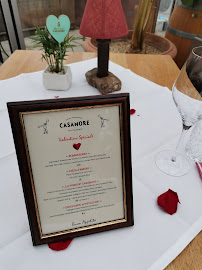 Casamore Ristorante Mediterranea à Hohberg menu