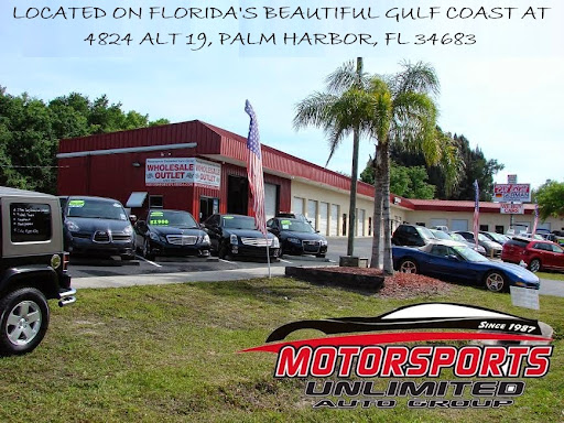 Used Car Dealer «Motorsports Unlimited Auto Group», reviews and photos, 4824 US-19 ALT, Palm Harbor, FL 34683, USA