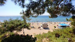 Camlik Camp beach'in fotoğrafı imkanlar alanı