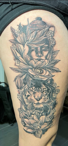 Explore grandmother tattoos ideas, creative tattoo ideas in Orange Park, available at All Aces Tattoo and Body Piercing LLC