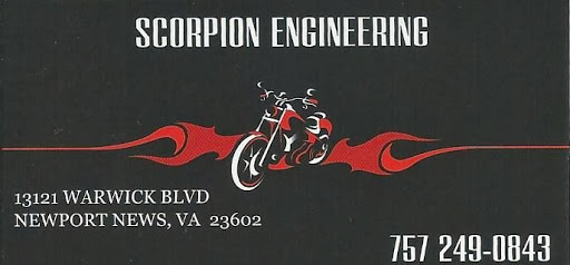 Motorcycle Shop «Scorpion Engineering», reviews and photos, 13121 Warwick Blvd, Newport News, VA 23602, USA