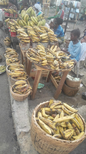 Plantain Market, Folami St, Mushin, Lagos, Nigeria, Market, state Lagos