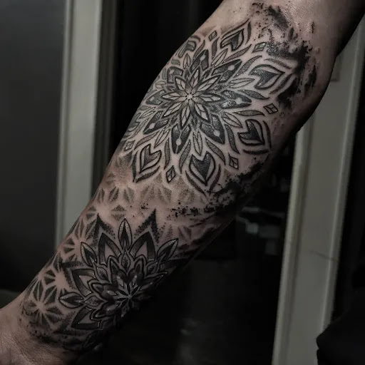 Explore world map tattoo ideas, creative tattoo ideas in Valdosta, available at Acid Ink Tattoos