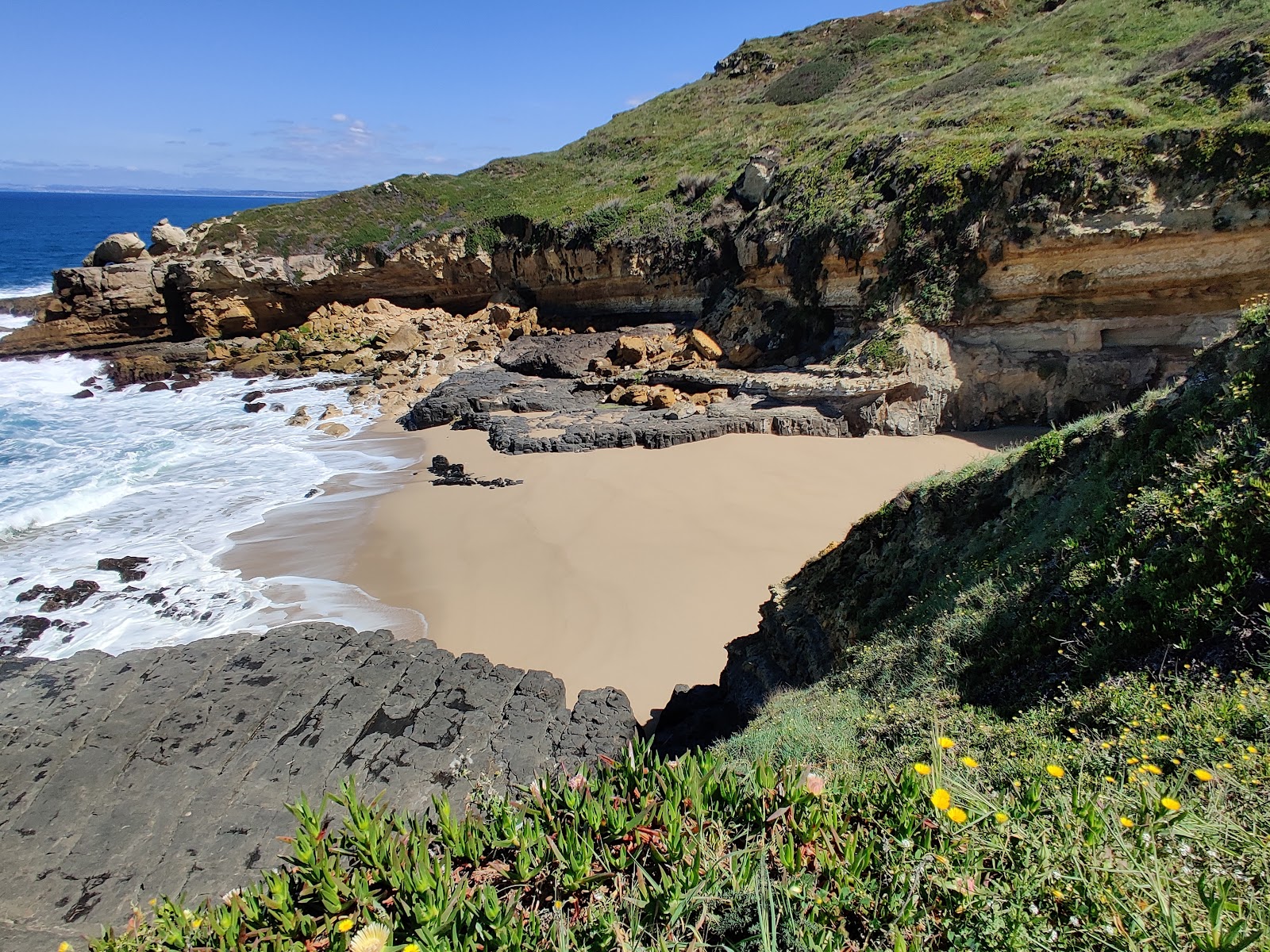 Praia do Rebenta Bois'in fotoğrafı çok temiz temizlik seviyesi ile