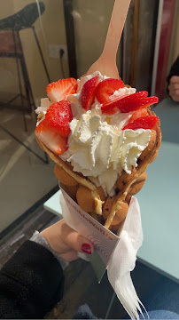 Gaufre du Restaurant de desserts BubbleWaffle Paris Republique - n°18