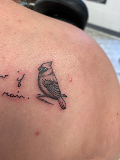 Explore road trip tattoo ideas, creative tattoo ideas in Orland, available at K1LL3R ARTW0RK