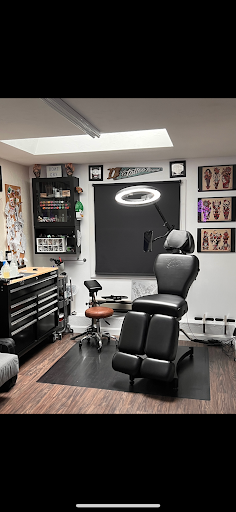 Explore script tattoo ideas for men, creative tattoo ideas in Canton, available at Aragon Tattoo Studio