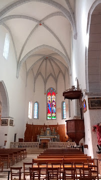 Eglise Saint-Cirq-et-Sainte-Juliette du Restaurant Lou Bolat à Saint-Cirq-Lapopie - n°3