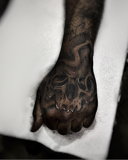 Explore forearm half sleeve tattoo ideas, creative tattoo ideas in Lavonia, available at 1890 Tattoo Co.