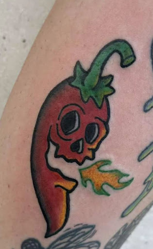 Explore sleeve tattoo filler ideas, creative tattoo ideas in San Antonio, available at Its Live Through This Tattoos, Supplies, & Piercings