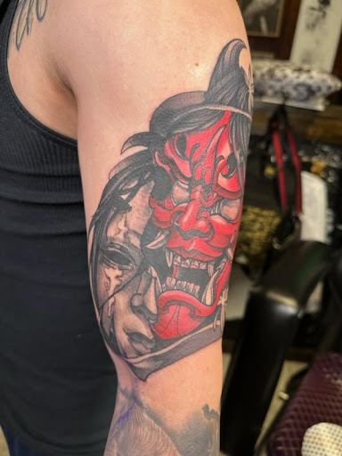 Explore honey badger tattoo ideas, creative tattoo ideas in Slidell, available at Real Ink Tattoos & Piercings