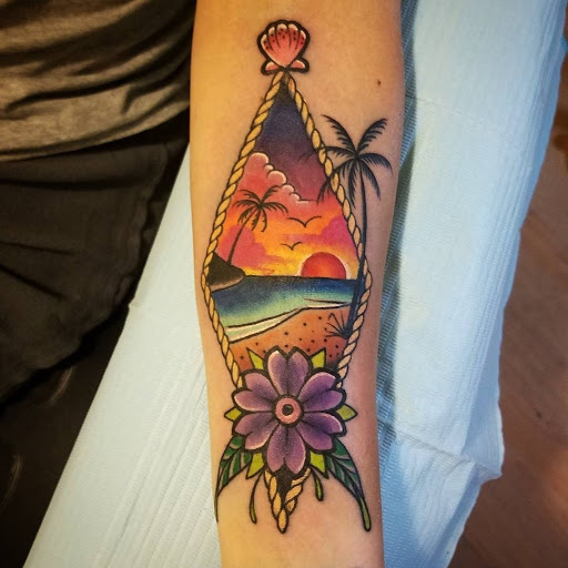 Explore greenday tattoo ideas, creative tattoo ideas in Calhoun, available at A Sailors Grave Tattoo Parlor