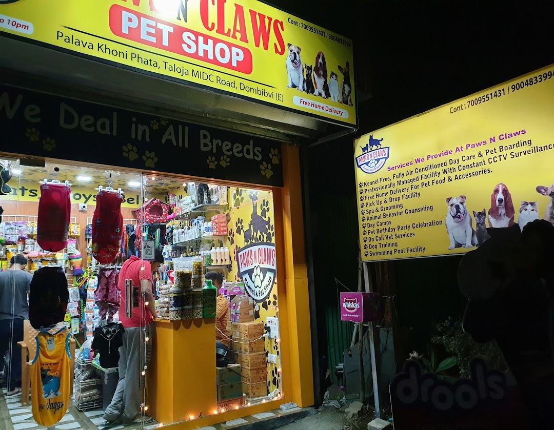 Paws N Claws Pet Shop