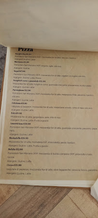 Carte du CivicoZero Osteria à Cagliari