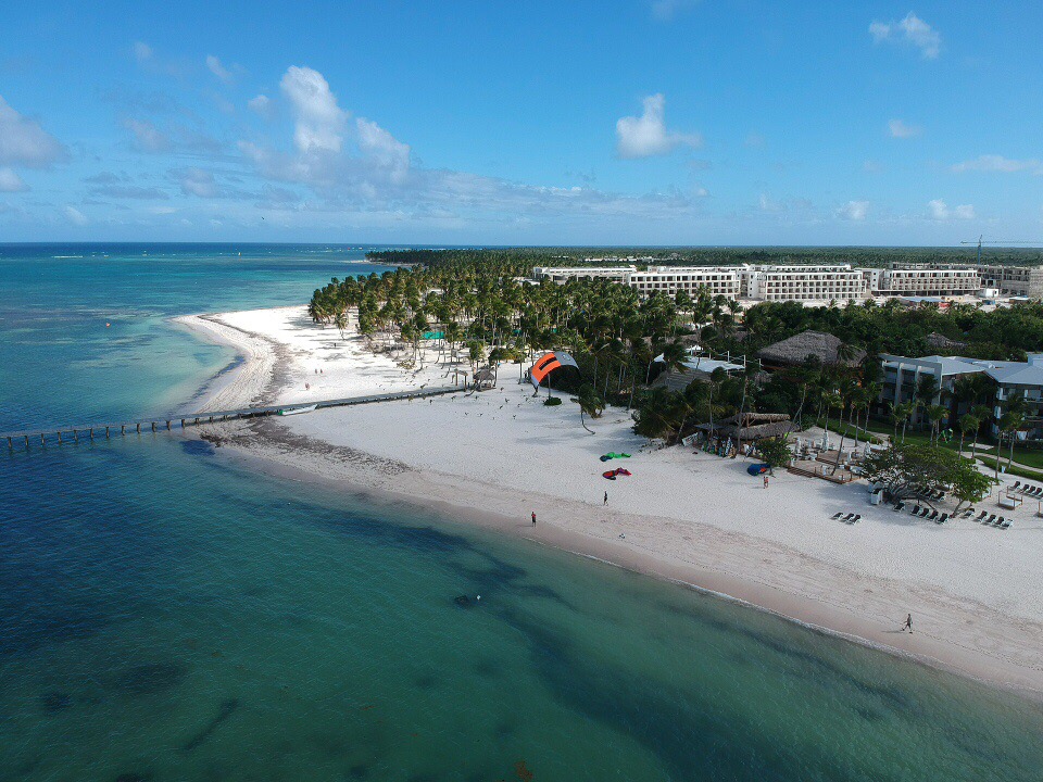 Punta Cana Plajı'in fotoğrafı kısmen otel alanı