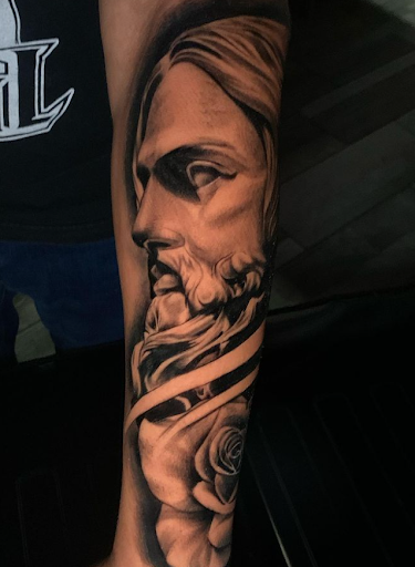 Explore dominant tattoo ideas, creative tattoo ideas in San Antonio, available at Firme Copias Tattoo Studio